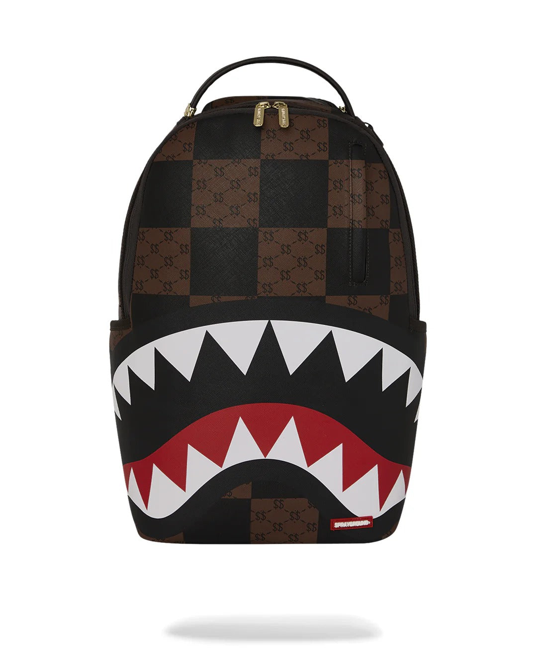 SPRAYGROUND Zaino Enlarged Check Paris-Marrone/Nero