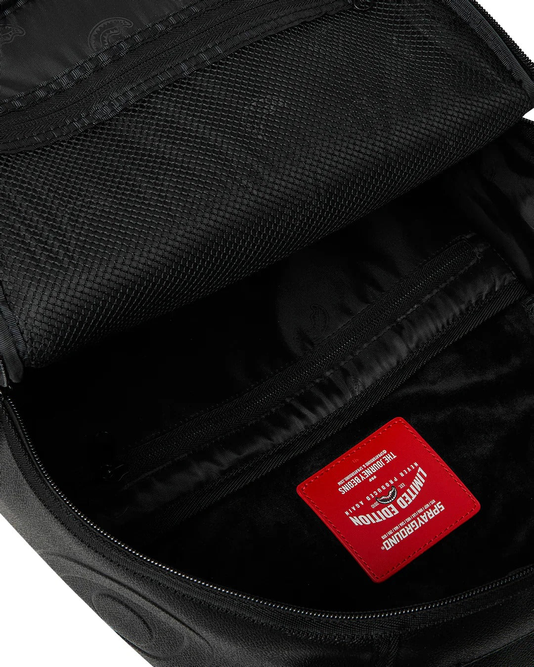 SPRAYGROUND Zaino GOLD BRICK LUXUS-Nero
