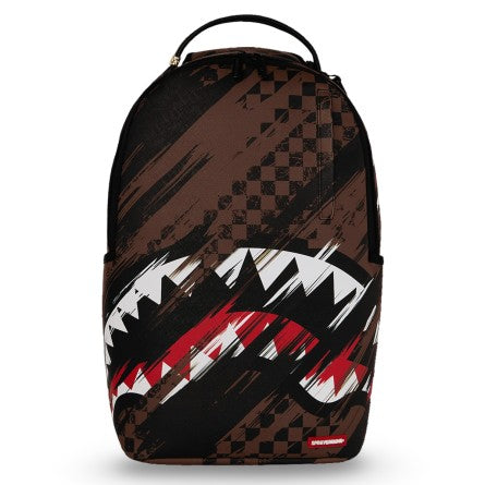 SPRAYGROUND Zaino SMEARED GRUNGE-Marrone