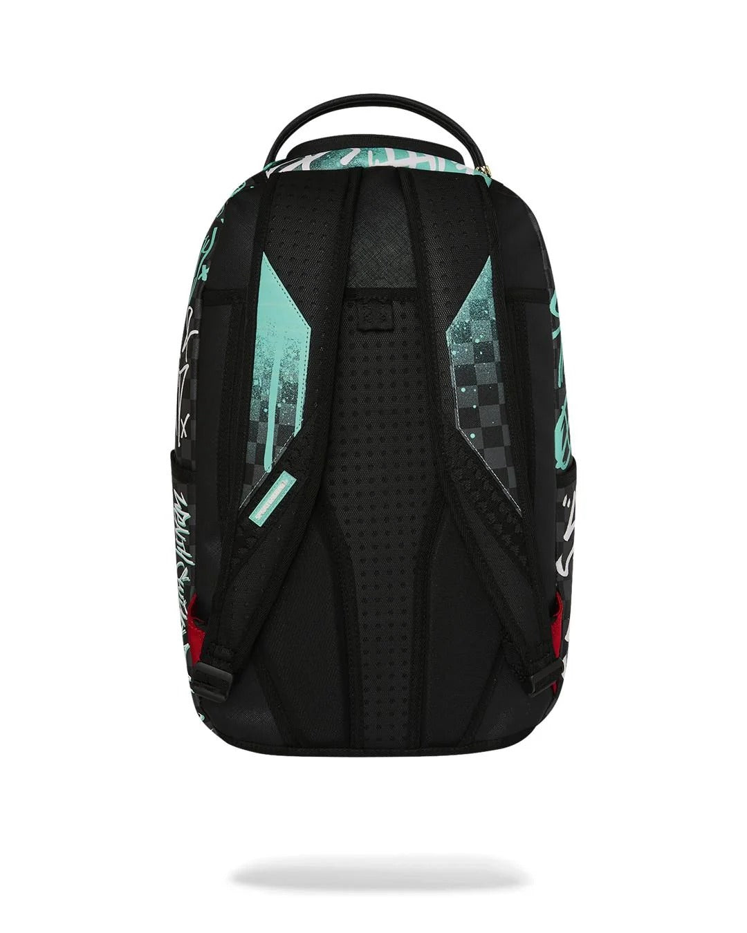 SPRAYGROUND Zaino SPRAY POETRY III-Nero Verde Acqua