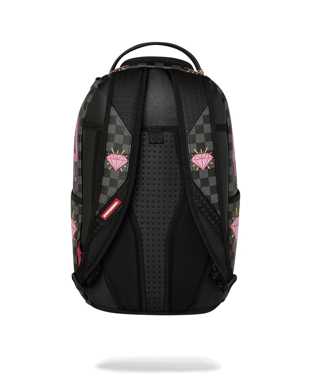 SPRAYGROUND Zaino PINK PANTHER DRIPPY DIAMONDS-Nero Rosa