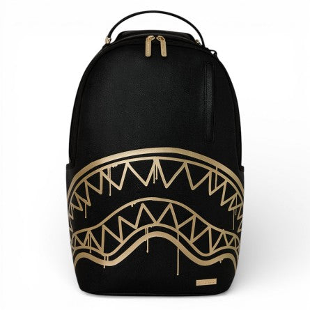 SPRAYGROUND Zaino THAT GOLD DRAP-Nero Oro