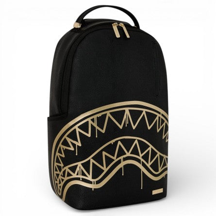 SPRAYGROUND Zaino THAT GOLD DRAP-Nero Oro