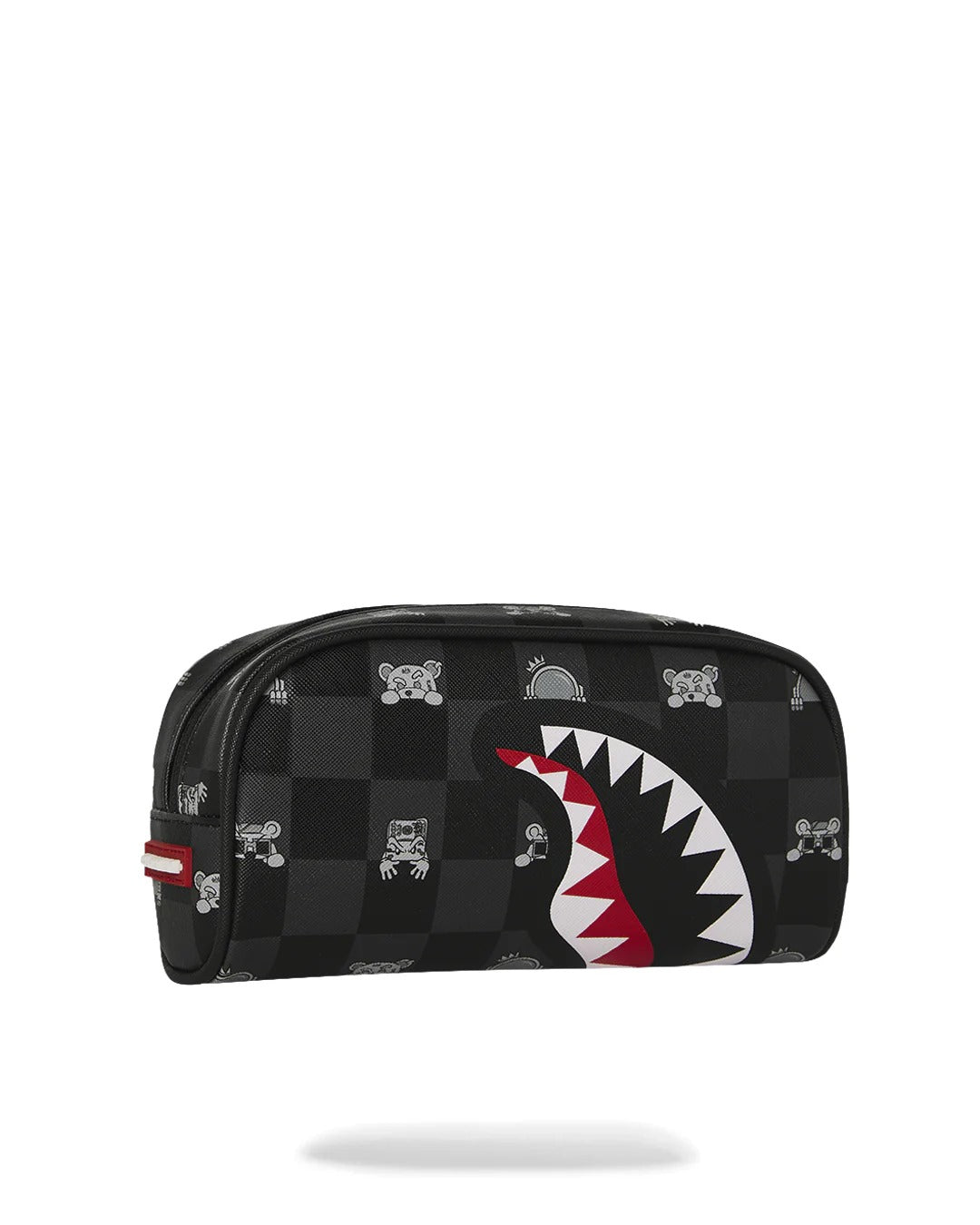 SPRAYGROUND Beauty PEEKING CHARACTER CHECK-Nero Grigio