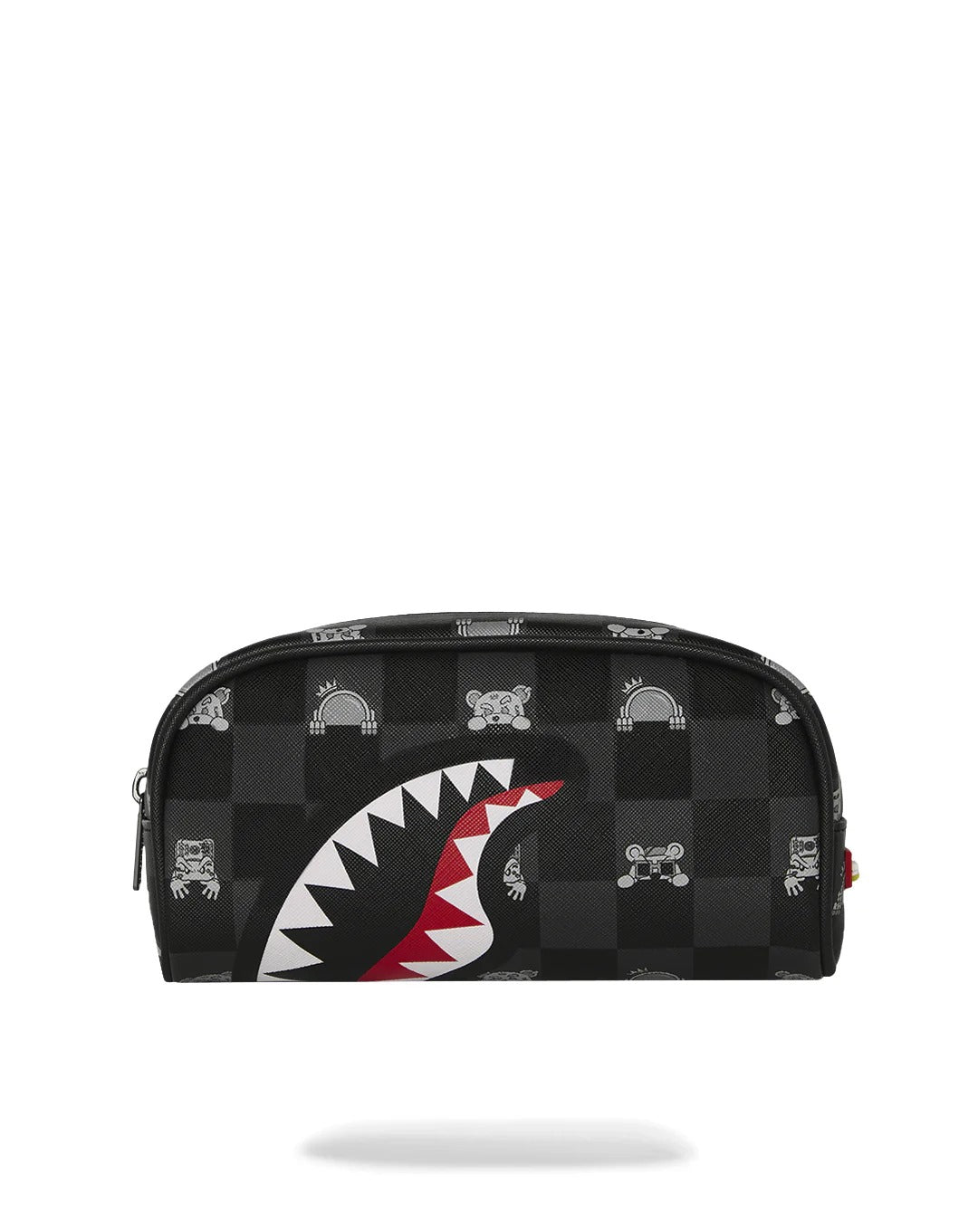 SPRAYGROUND Beauty PEEKING CHARACTER CHECK-Nero Grigio