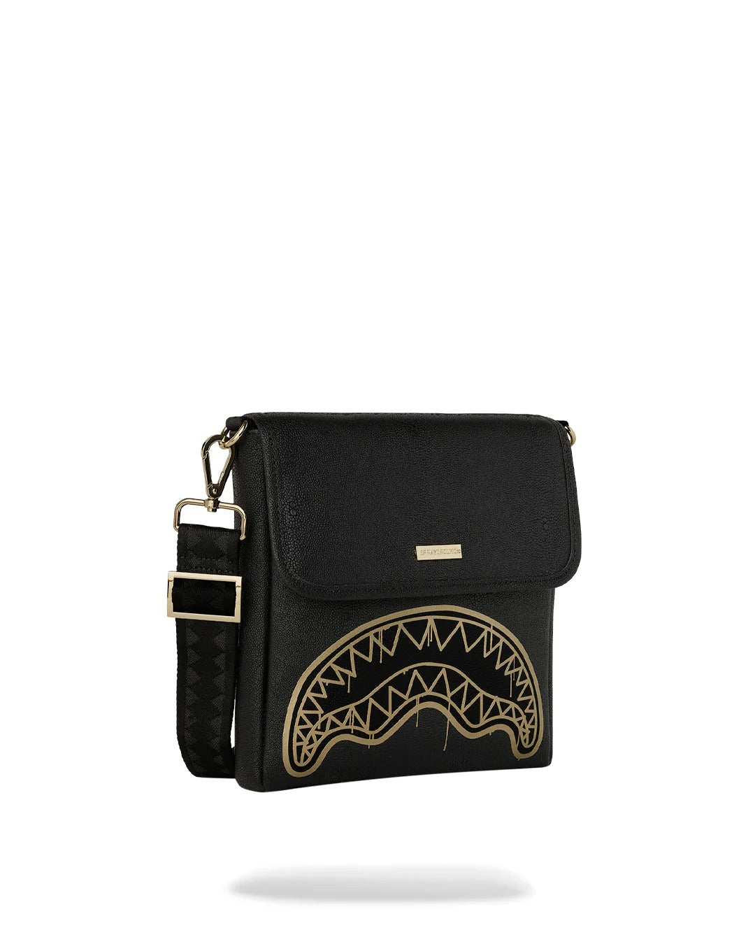 SPRAYGROUND Borsa Tracolla THAT GOLD DRAP-Nero Oro