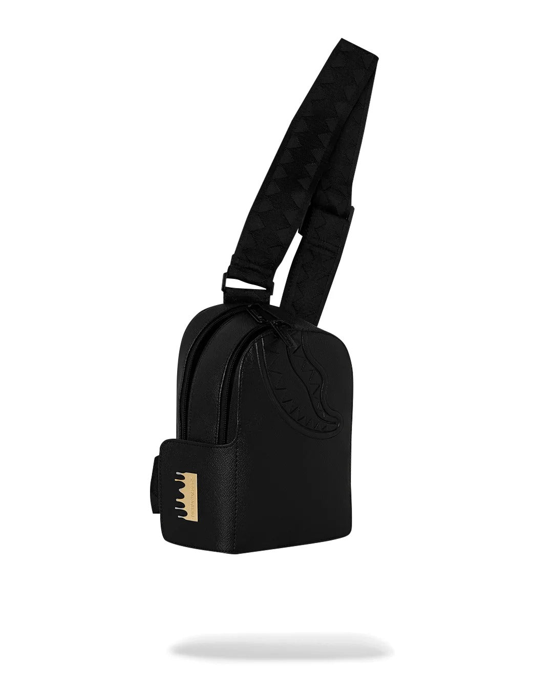 SPRAYGROUND Borsa Tracolla GOLD BRICK LUX-Nero