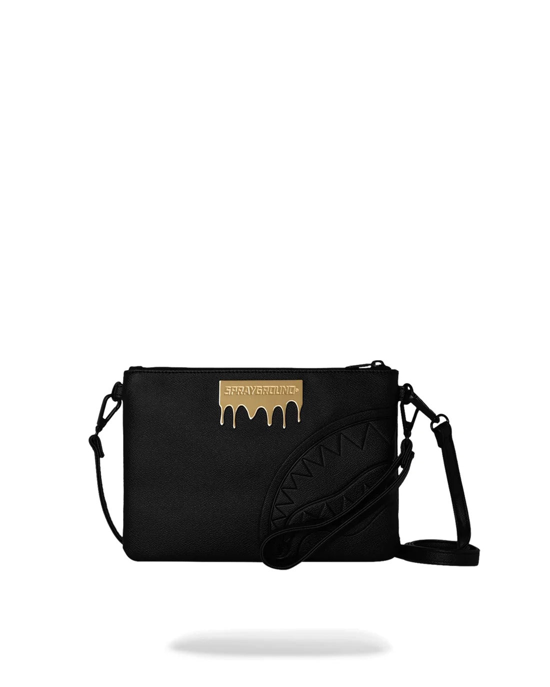 SPRAYGROUND Pochette GOLD BRICK LUX-Nero