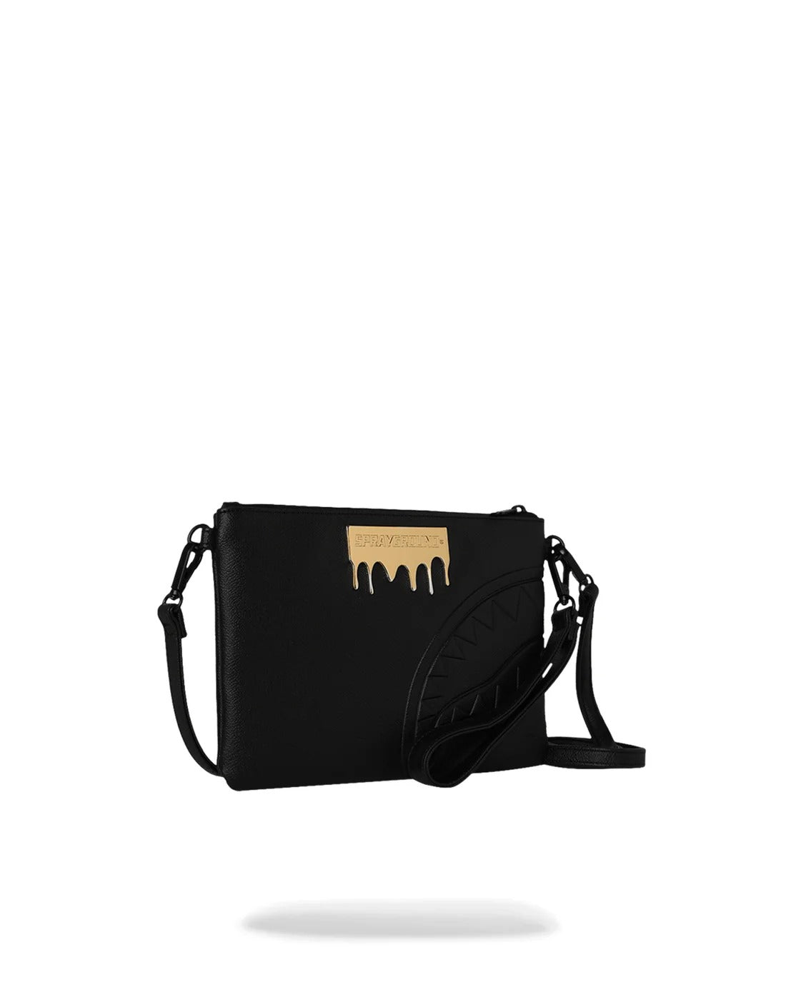 SPRAYGROUND Pochette GOLD BRICK LUX-Nero
