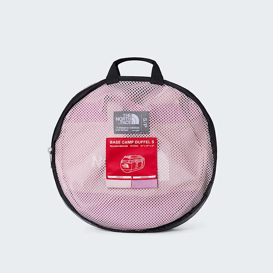 THE NORTH FACE Borsone BASE CAMP DUFFEL S-Metal Pink