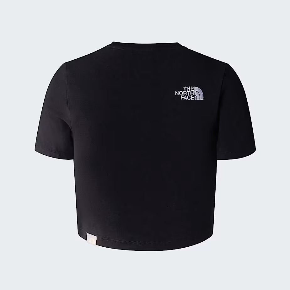 THE NORTH FACE T-SHIRT Donna CORTA IN VITA-Tnf Black