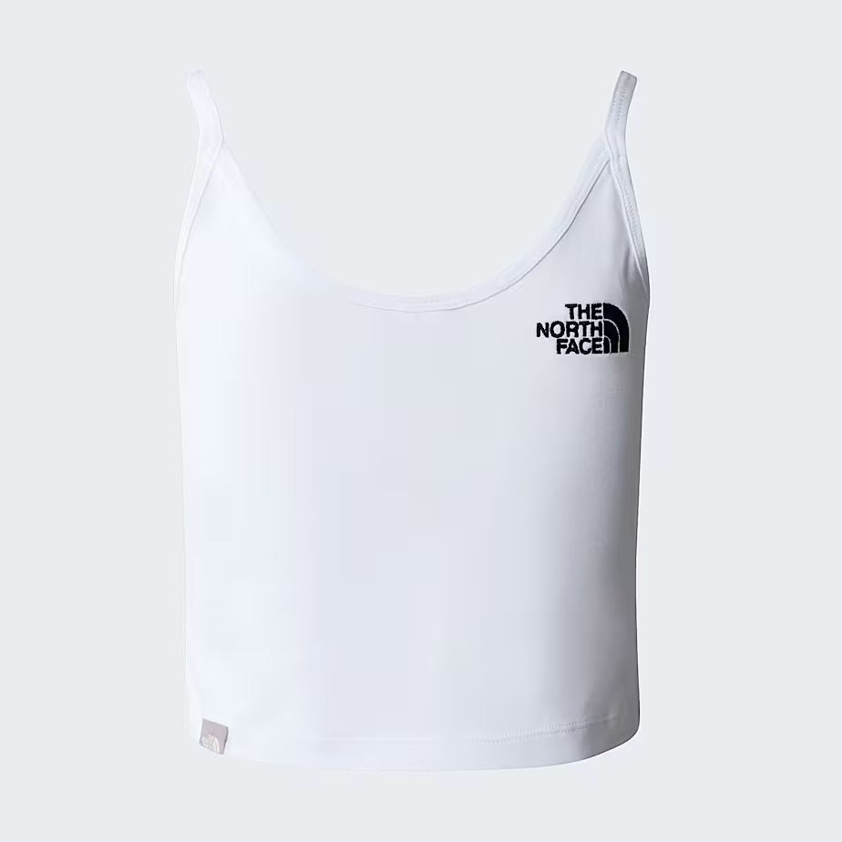 THE NORTH FACE Canotta Donna COrta in Vita-Tnf White