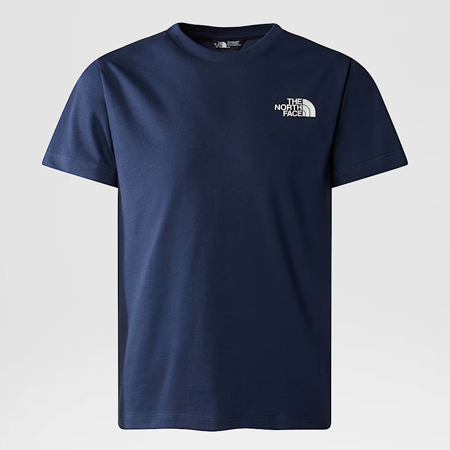 THE NORTH FACE T-SHIRT Ragazzi Unisex SIMPLE DOME-Summit Navy