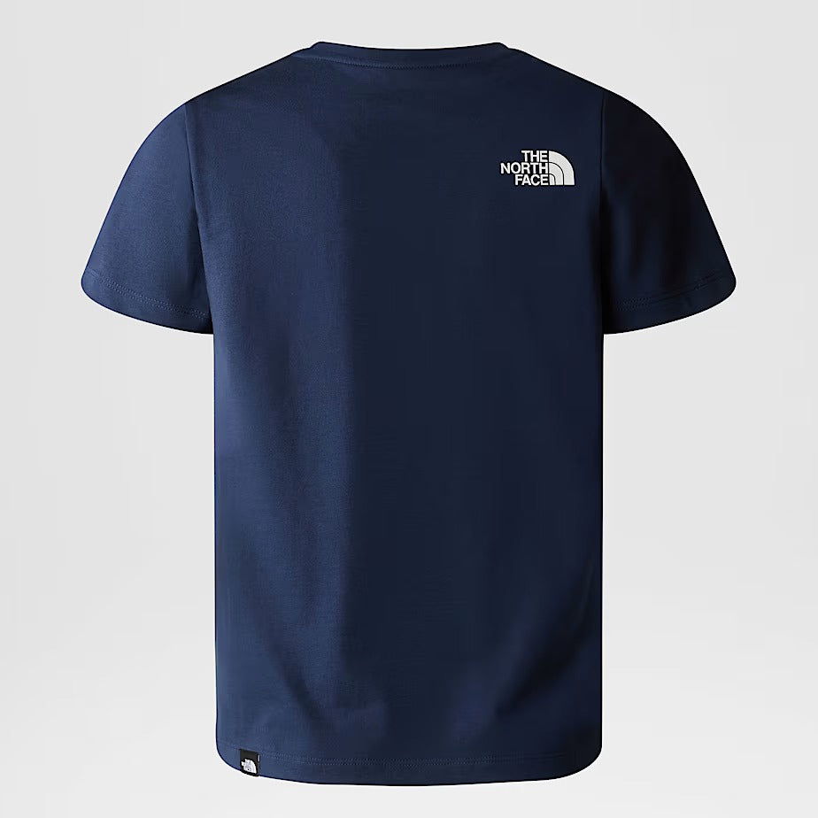 THE NORTH FACE T-SHIRT Ragazzi Unisex SIMPLE DOME-Summit Navy