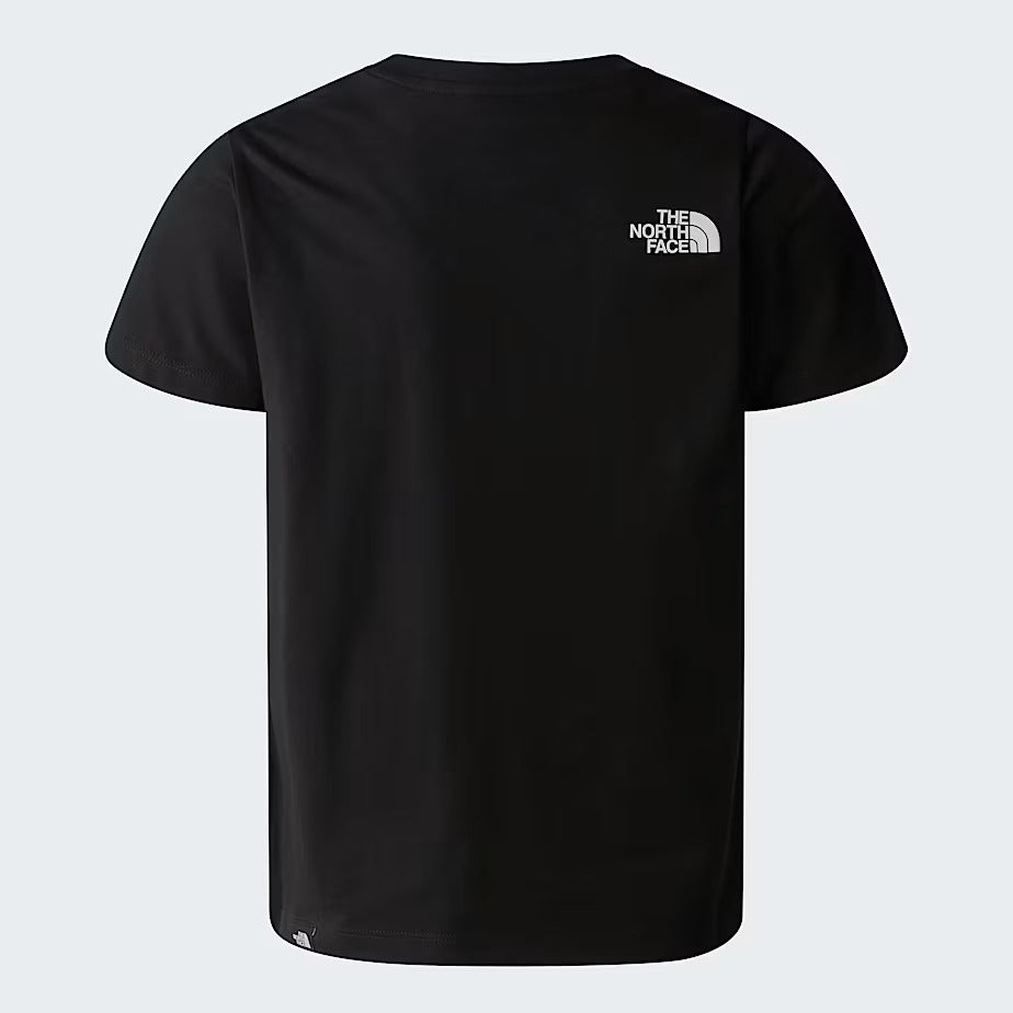 THE NORTH FACE T-SHIRT Ragazzi Unisex SIMPLE DOME-Tnf Black
