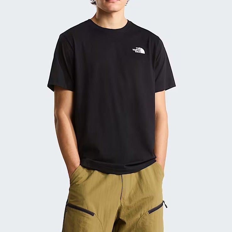THE NORTH FACE T-Shirt Uomo EVOLUTION NSE BOX Regular-Tnf Black Tnf White