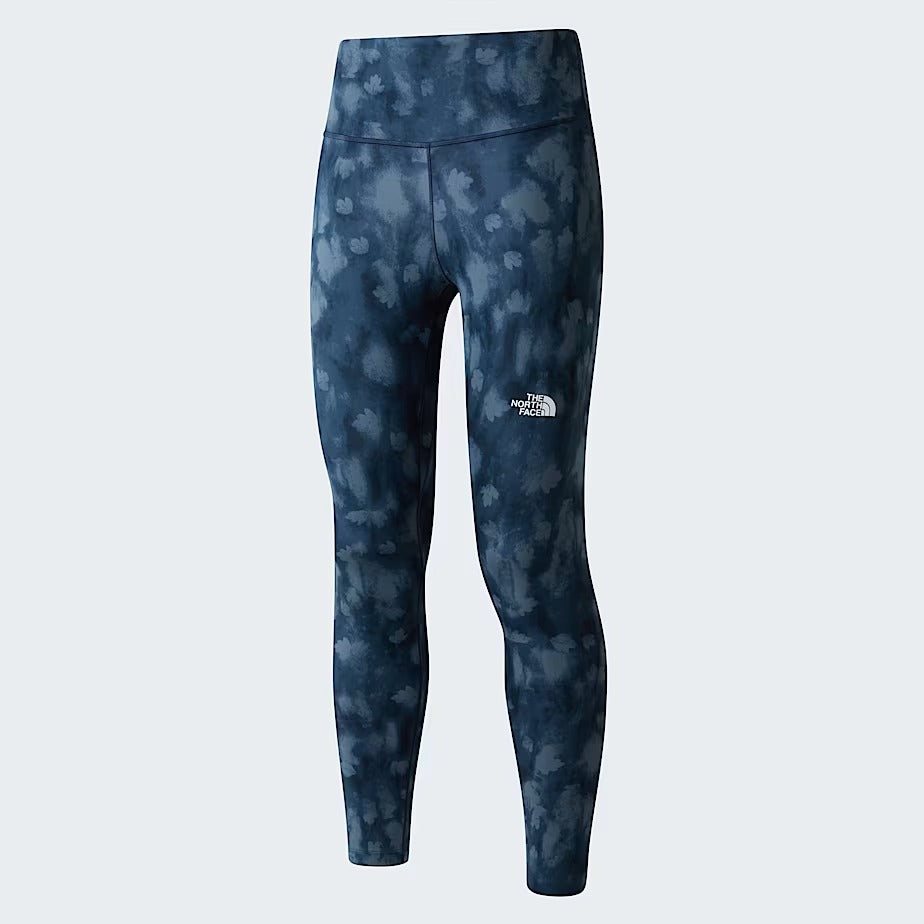 THE NORTH FACE LEGGINGS Donna FLEX GRAPHIC-Summit Navy Nature Print
