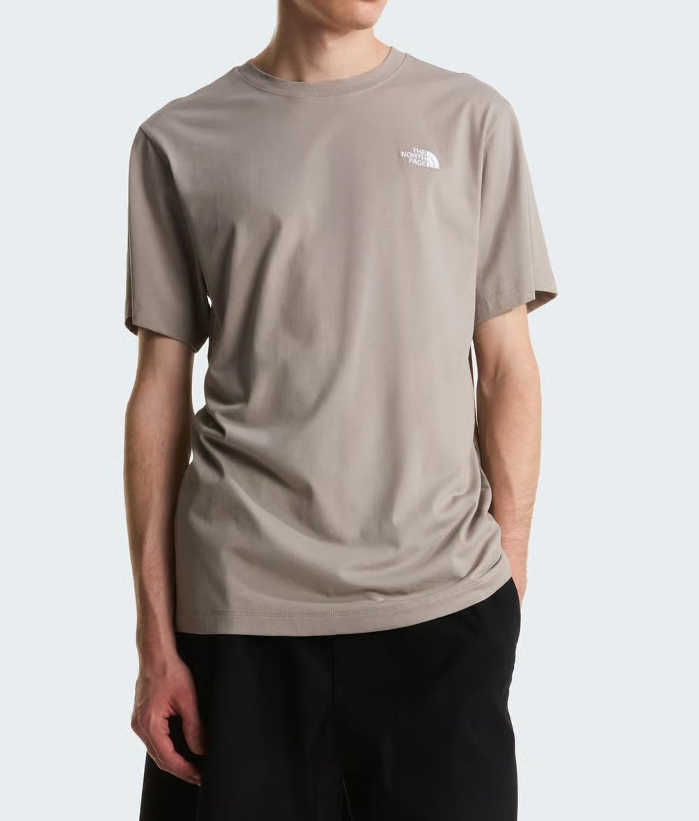 THE NORTH FACE T-Shirt Uomo EVOLUTION SIMPLE DOME REGULAR-Stone Slab