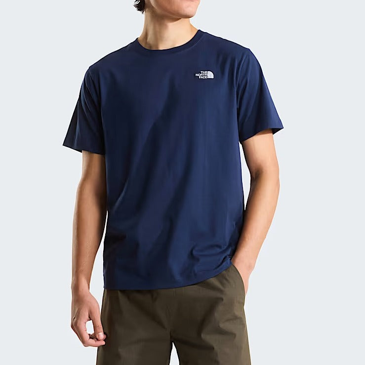 THE NORTH FACE T-Shirt Uomo EVOLUTION SIMPLE DOME REGULAR-Summit Navy