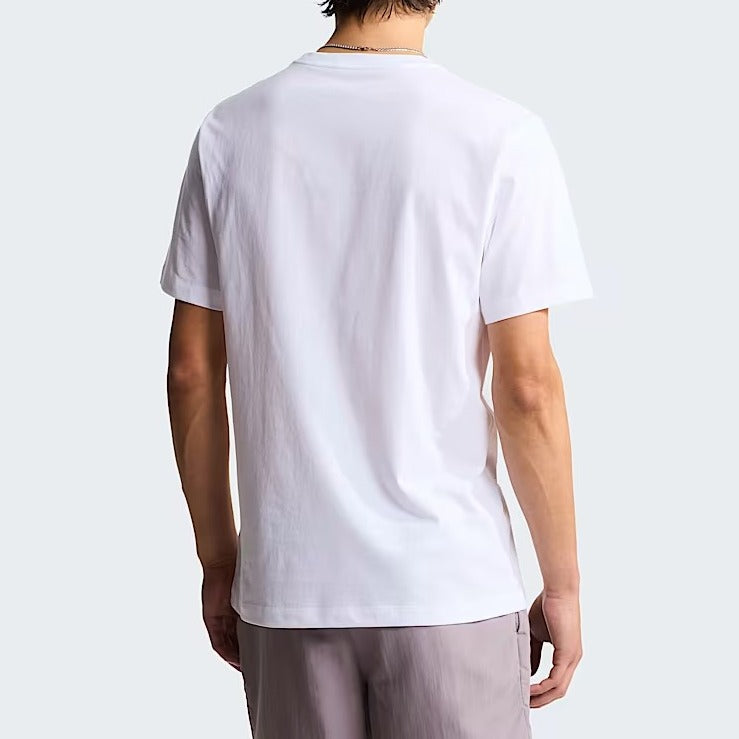 THE NORTH FACE T-Shirt Uomo EVOLUTION SIMPLE DOME REGULAR-Tnf White