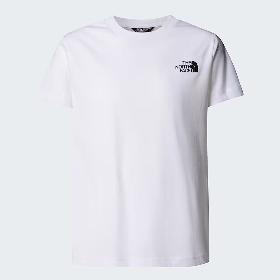 THE NORTH FACE T-Shirt Ragazzi Unisex BOX NSE-Tnf White