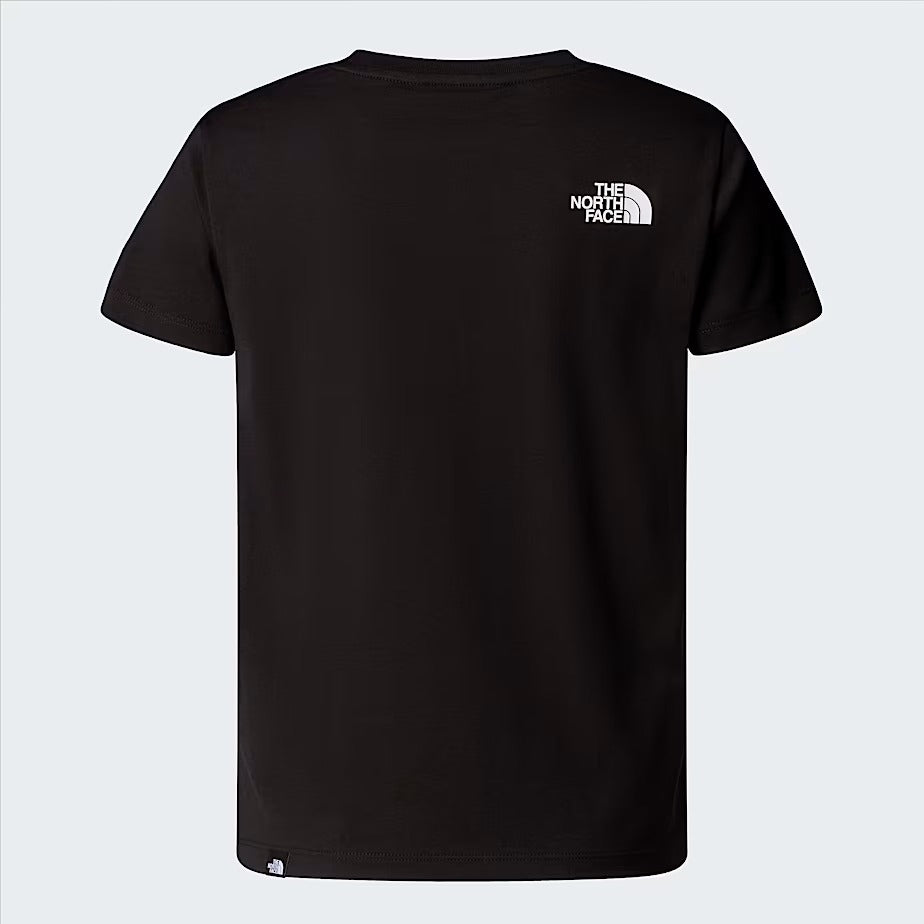 THE NORTH FACE T-Shirt Ragazzi Unisex EASY-Tnf Black