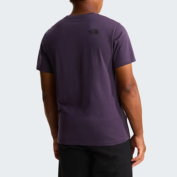 THE NORTH FACE T-Shirt Uomo EVOLUTION BOX HALF DOME REGULAR-Endless Dusk