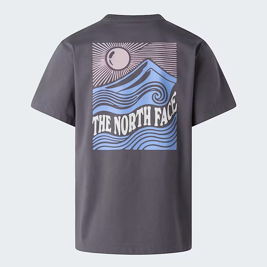 THE NORTH FACE T-Shirt Uomo MOUNTAIN ESCAPE-Anthracite Grey
