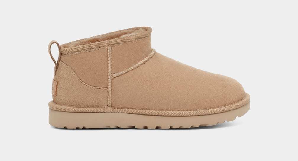 UGG Scarponcino Donna CLASSIC ULTRA MINI 1116109-Sand