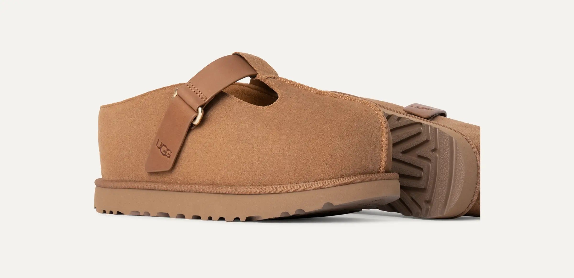 UGG Ciabatta Donna GOLDENSTAR HI CLOG 1167550-Chestnut