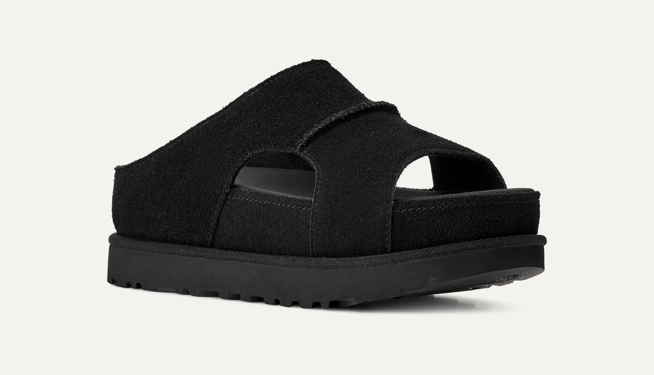 UGG Ciabatta Donna GOLDENSTAR HI CUTOUT 1175132-Black