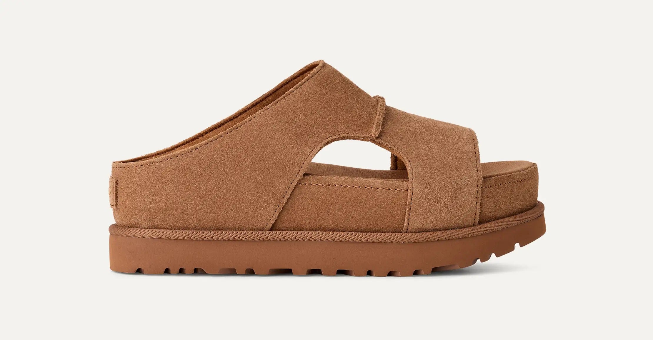 UGG Ciabatta Donna GOLDENSTAR HI CUTOUT 1175132-Chestnut