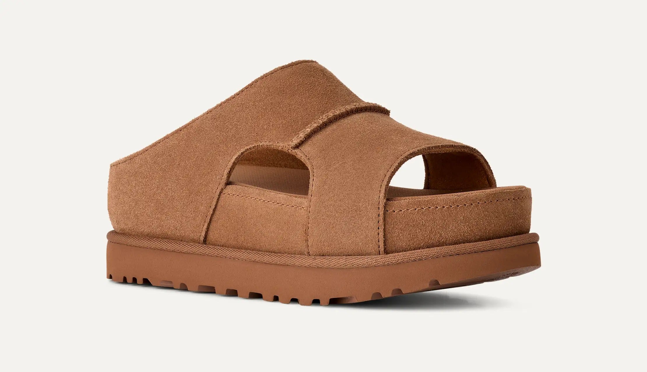 UGG Ciabatta Donna GOLDENSTAR HI CUTOUT 1175132-Chestnut