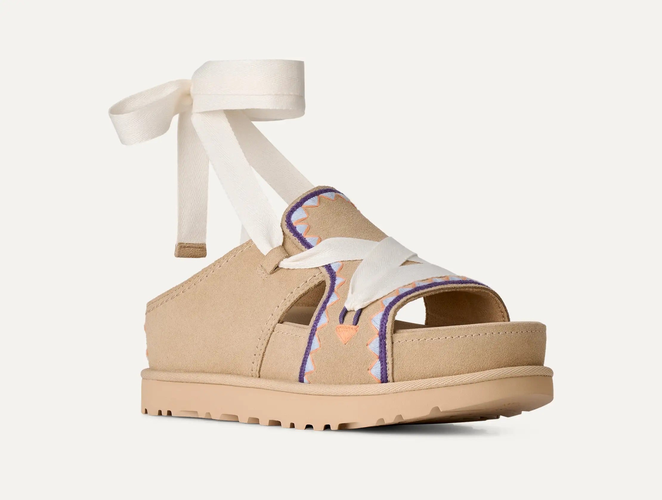 UGG Sandalo Donna GOLDENSTAR HI ARTISTITCH 1175133-Sand