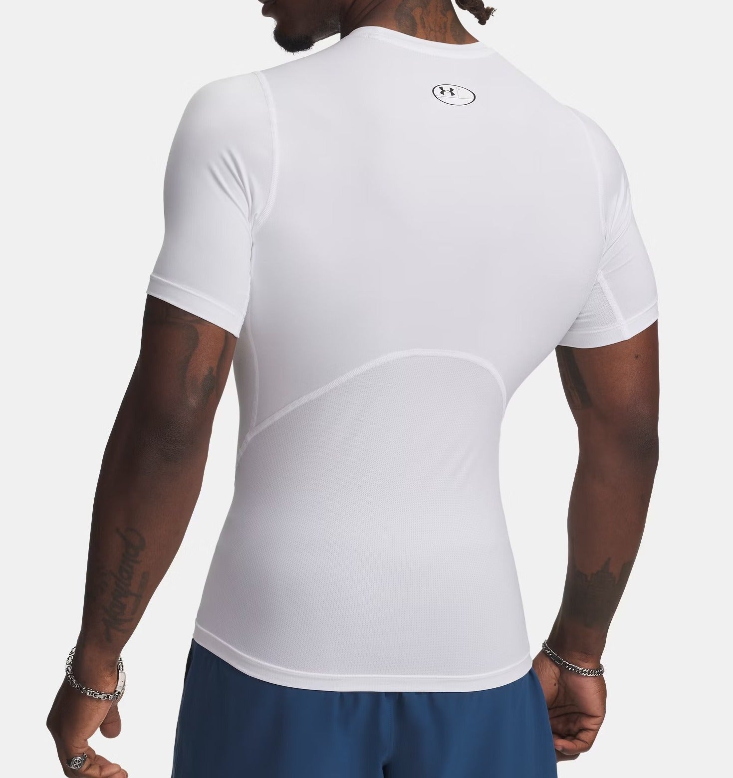UNDER ARMOUR T-Shirt Uomo HeatGear-White