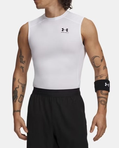 UNDER ARMOUR Canotta Donna HeatGear Compression-White