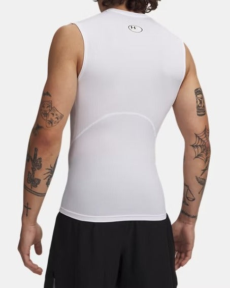 UNDER ARMOUR Canotta Donna HeatGear Compression-White