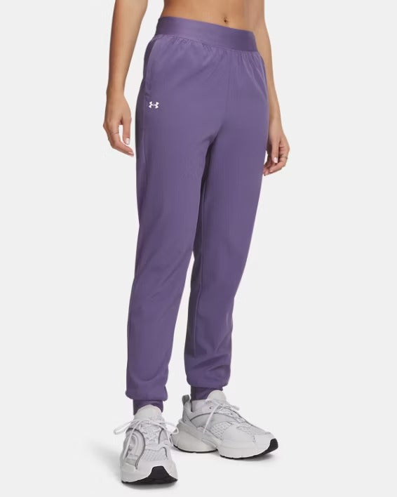 UNDER ARMOUR Jogger Donna RIVAL HIGH RISE WOVEN-Purple Luxe