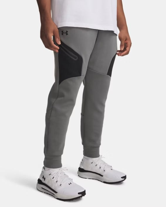 UNDER ARMOUR Jogger Uomo UNSTOPPABLE-Clay Green Black