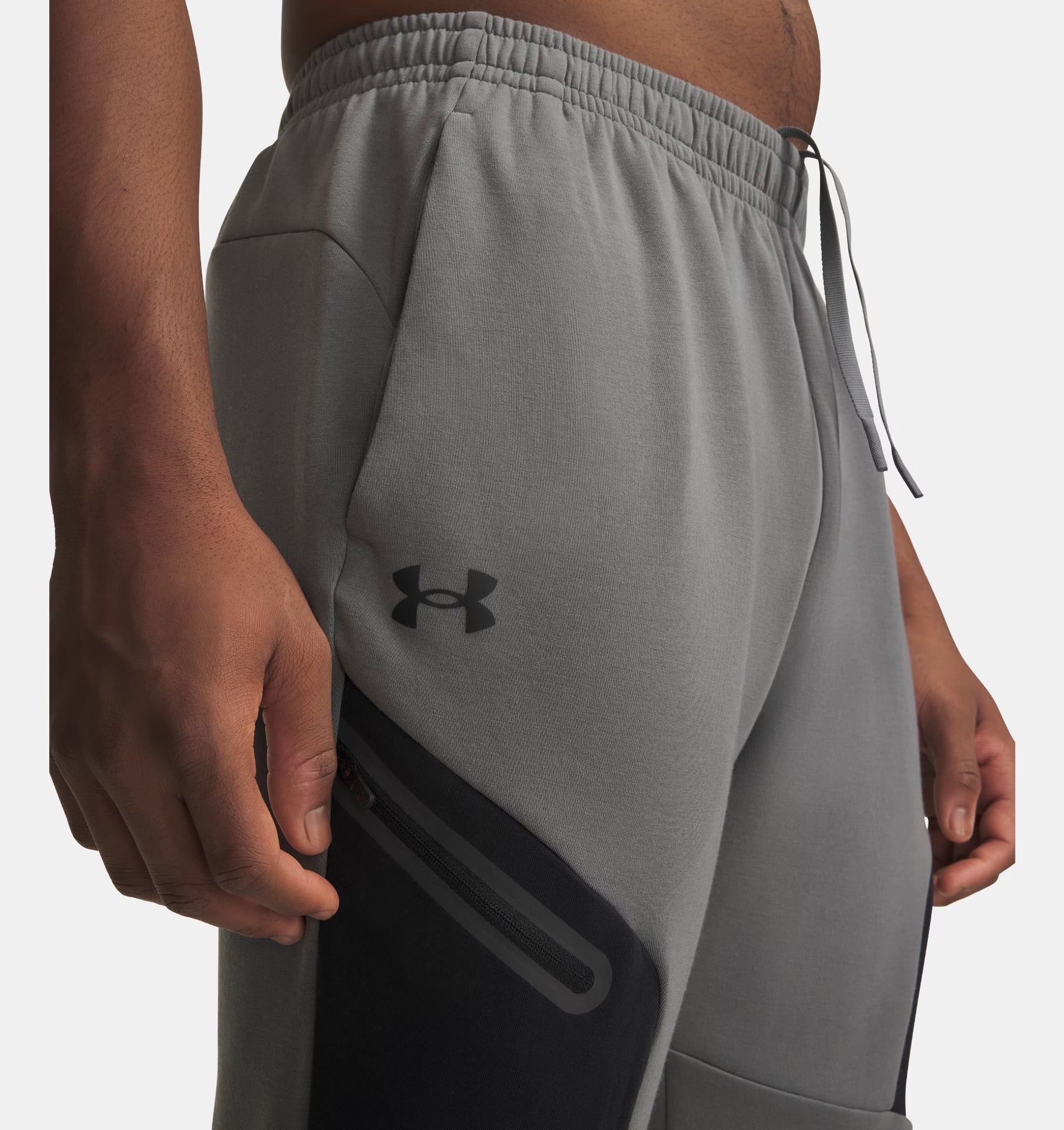 UNDER ARMOUR Jogger Uomo UNSTOPPABLE-Clay Green Black