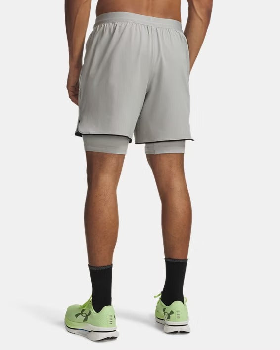 UNDER ARMOUR Shorts Uomo VELOCITI PRO 2-in-1-Titanium