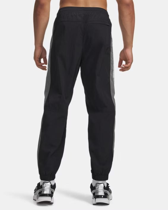 UNDER ARMOUR Jogger Uomo ICON WOVEN TRACK-Black White