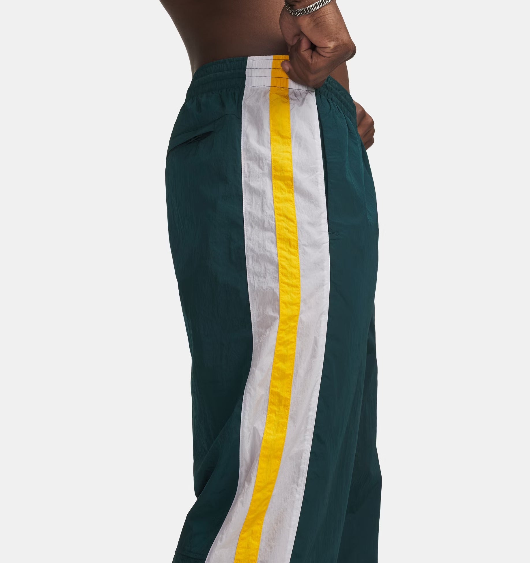 UNDER ARMOUR Jogger Uomo ICON WOVEN TRACK-Arden Green White