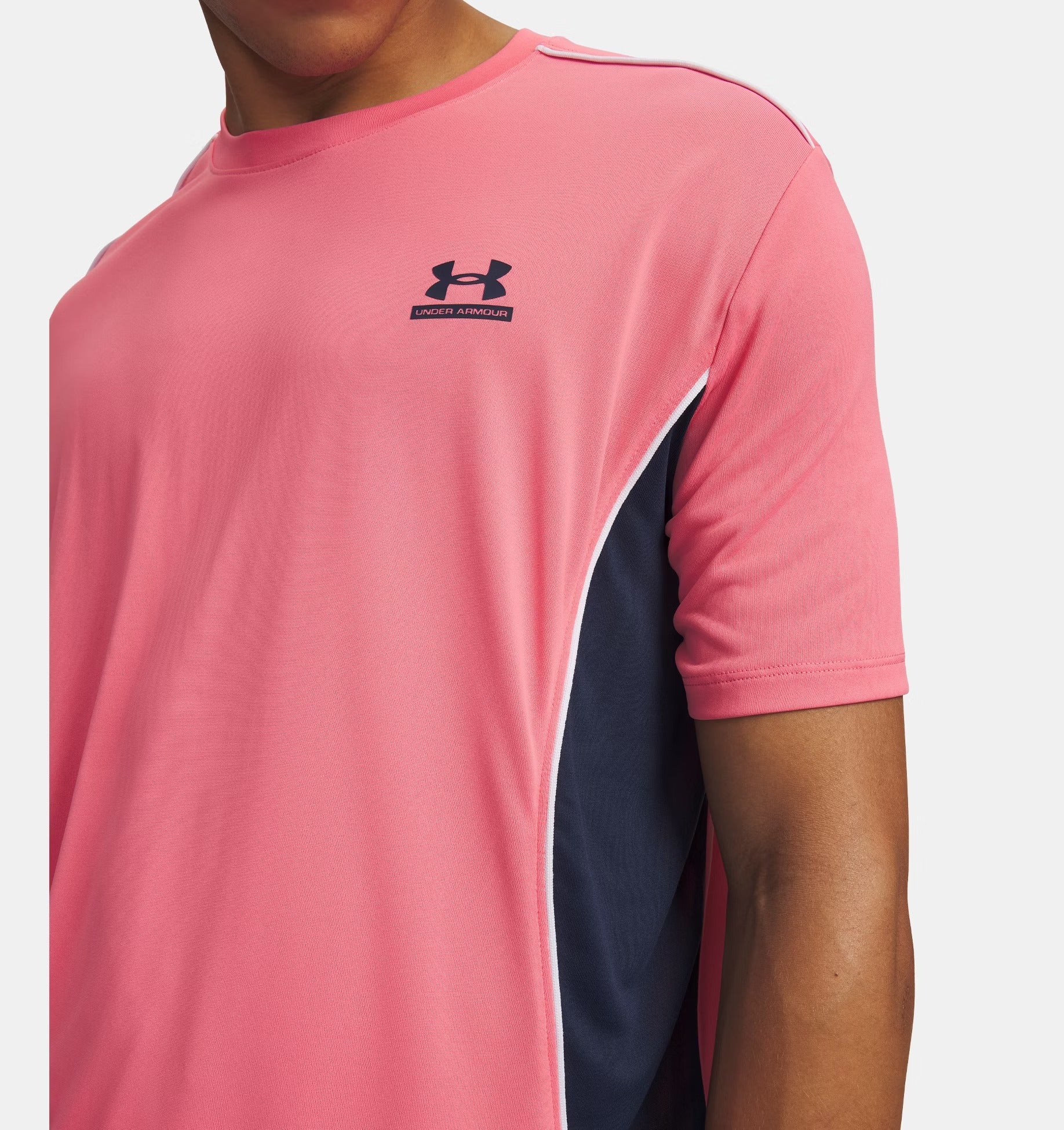 UNDER ARMOUR T-Shirt Uomo TECH SPORT-Bittersweet Pink/Academy