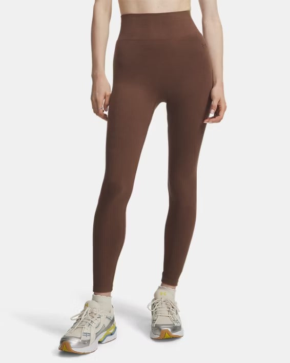 UNDER ARMOUR Leggings Donna SEAMLESS COTTON-Brown
