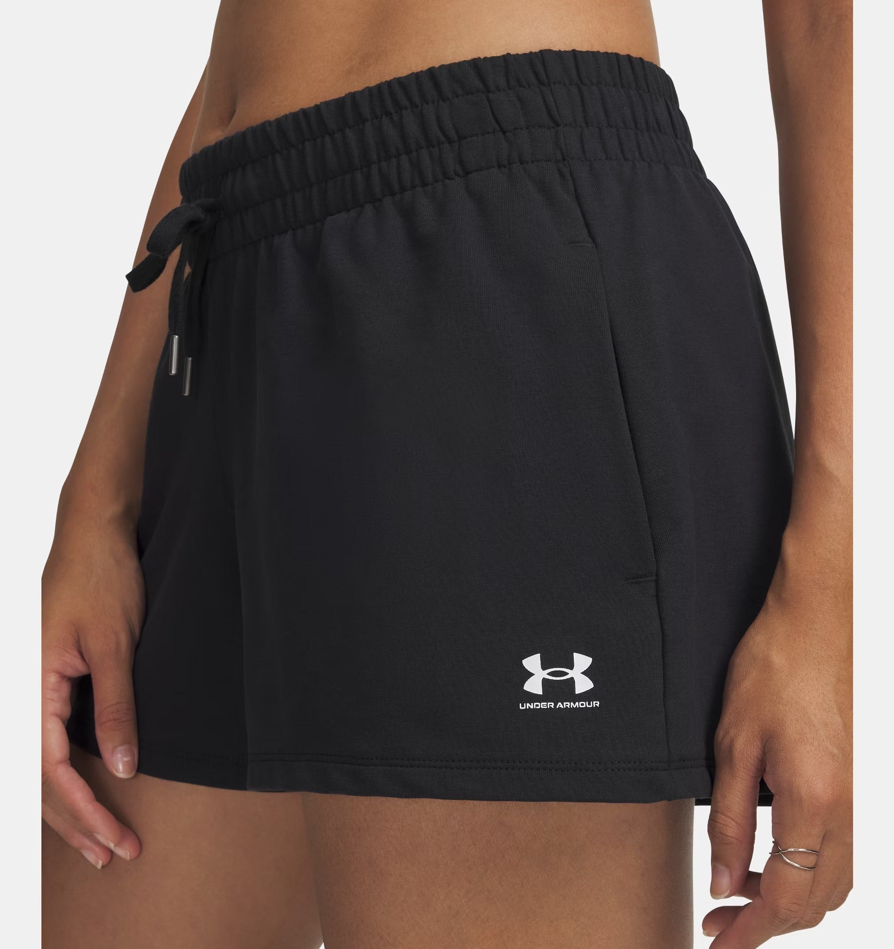 UNDER ARMOUR Shorts Donna Sport Terry-Black