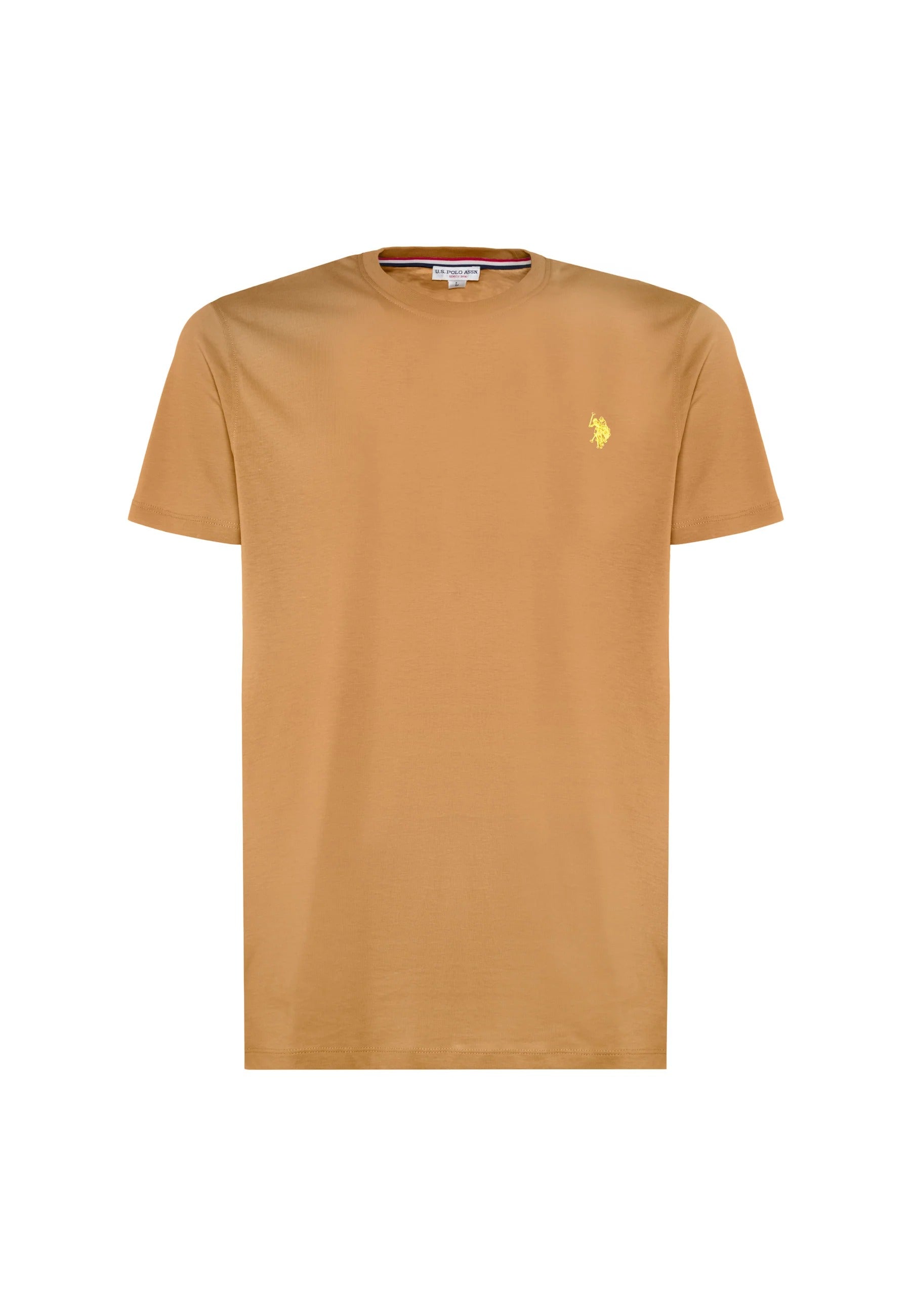 U.S. POLO ASSN. T-Shirt Uomo MICK BASIC-Marrone
