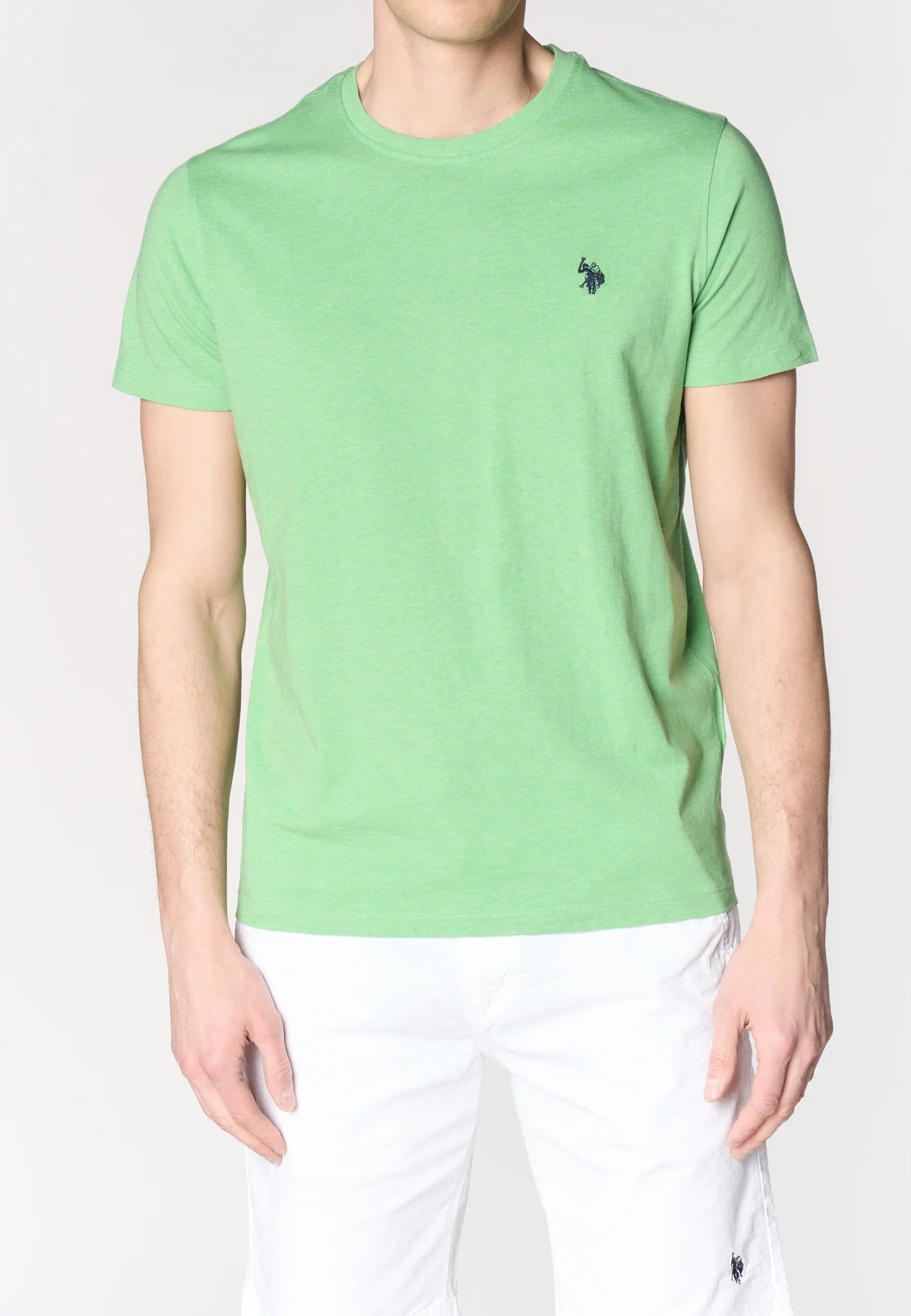 U.S. Polo ASSN. T-Shirt Uomo MICKY-Verde Menta