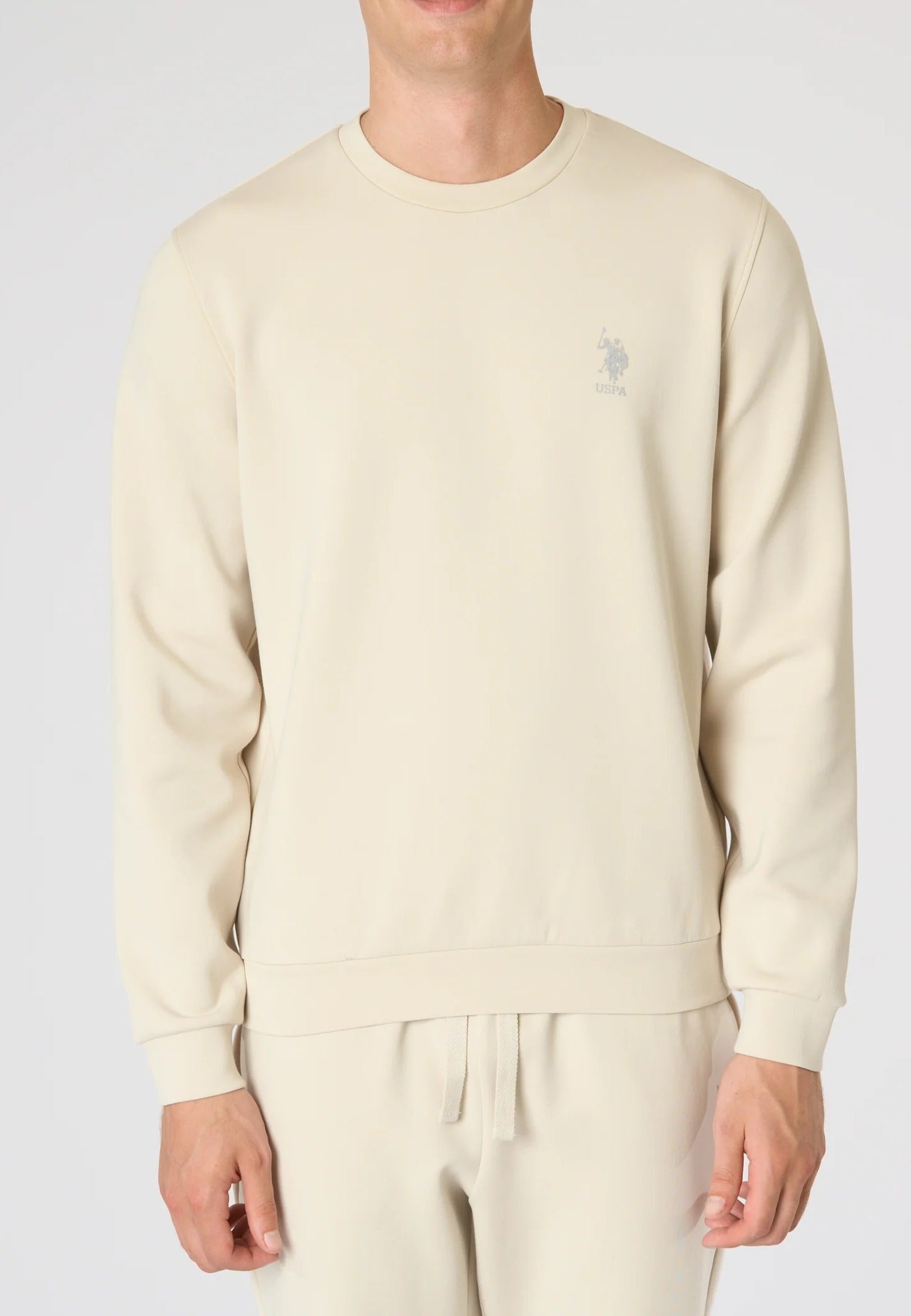 U.S. Polo ASSN. Felpa Uomo PANU-Beige