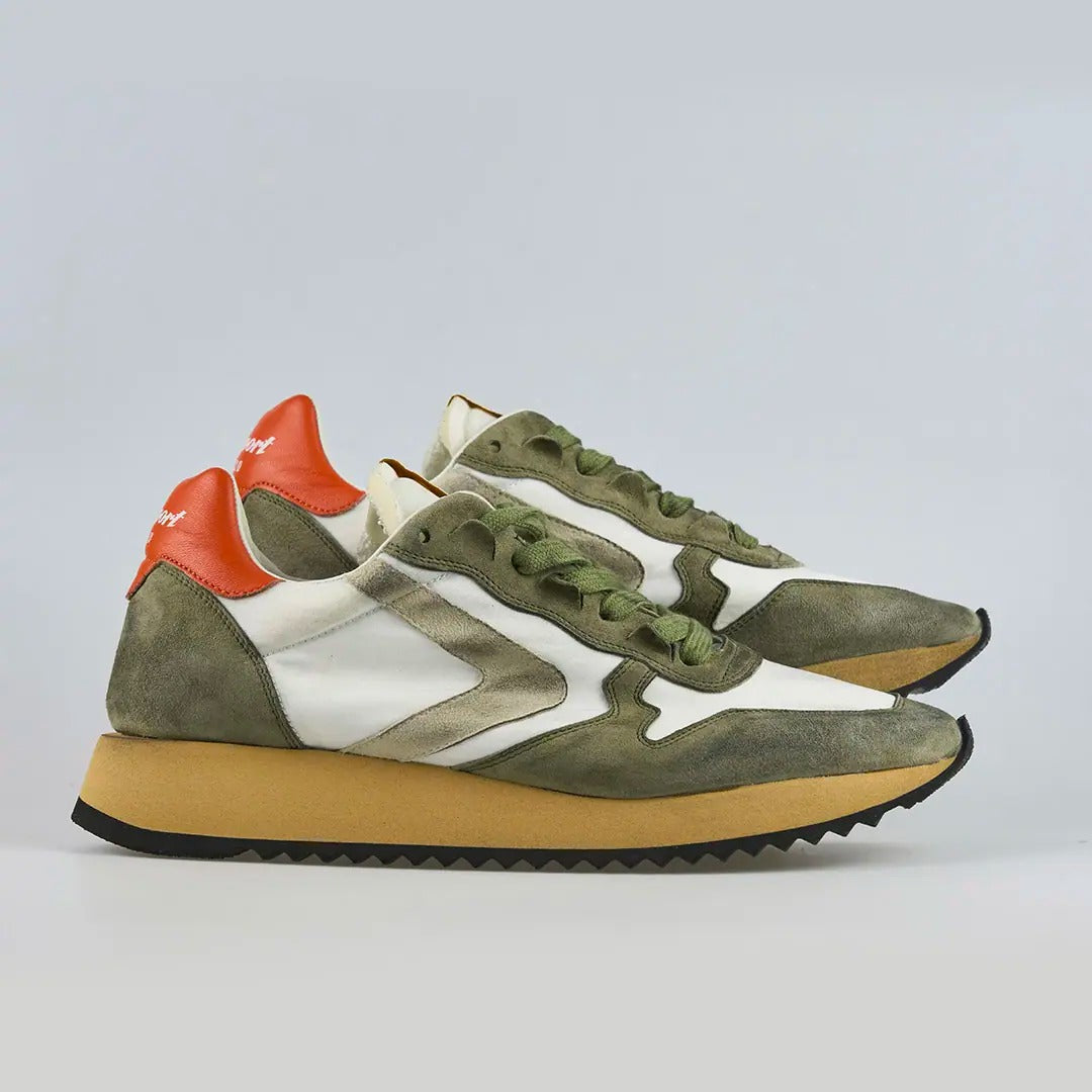 VALSPORT Sneaker Uomo MAGIC HERITAGE VINTAGE-Basil Milk